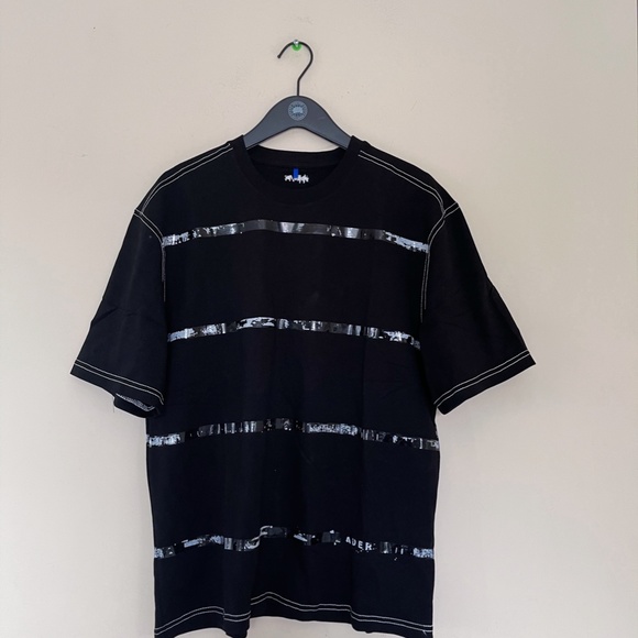 ADER ERROR TAPE T-SHIRT Black Sz A2 - Picture 4 of 10